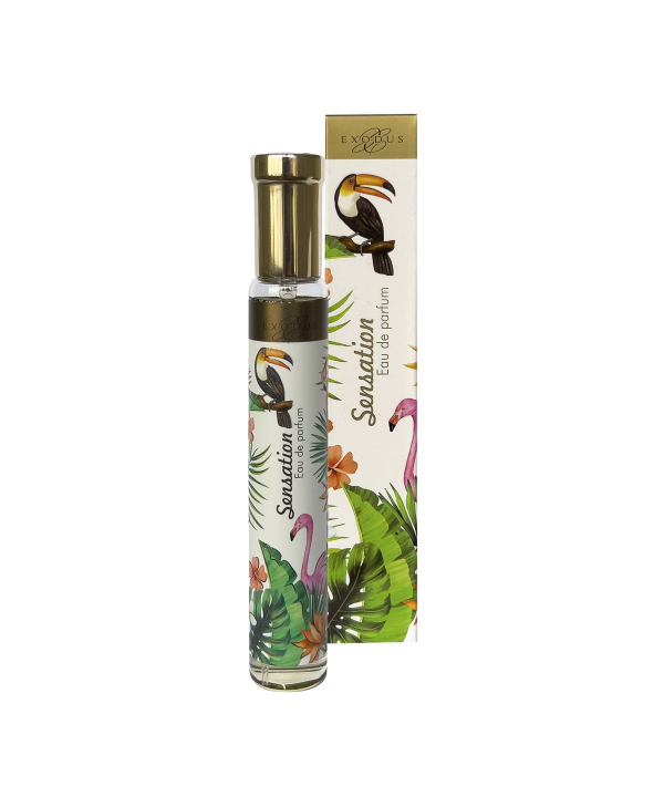 عطر جیبی زنانه اگزودوس Exodus مدل Sensation حجم 30 میلی‌لیتر