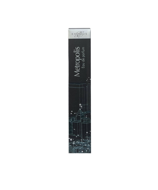 عطر جیبی مردانه اگزودوس Exodus مدل Metropolis حجم 30 میلی‌لیتر