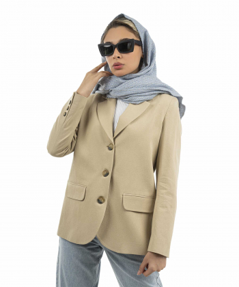 کت پارچه ای زنانه ریسانی مدل 5405