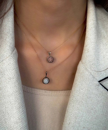 پلاک گوی سواروسکی سین سان گلد Seen San Gold کد N1928