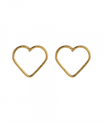 گوشواره قلب میوگلد Mio Gold کد E418