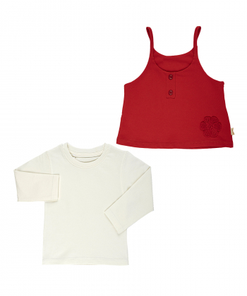 ست لباس دخترانه مرینو مدل 1424