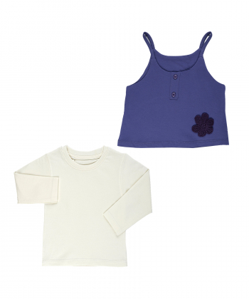 ست لباس دخترانه مرینو مدل 1424