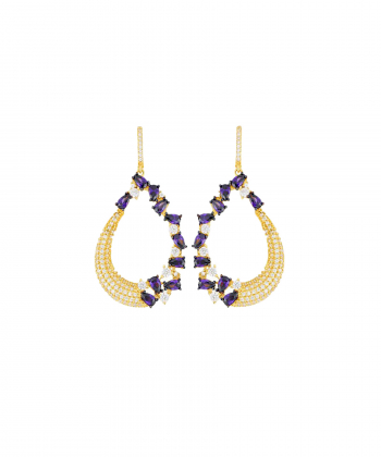 گوشواره اشک سنگی کیا گالری Kia Gallery کد RZE-1392