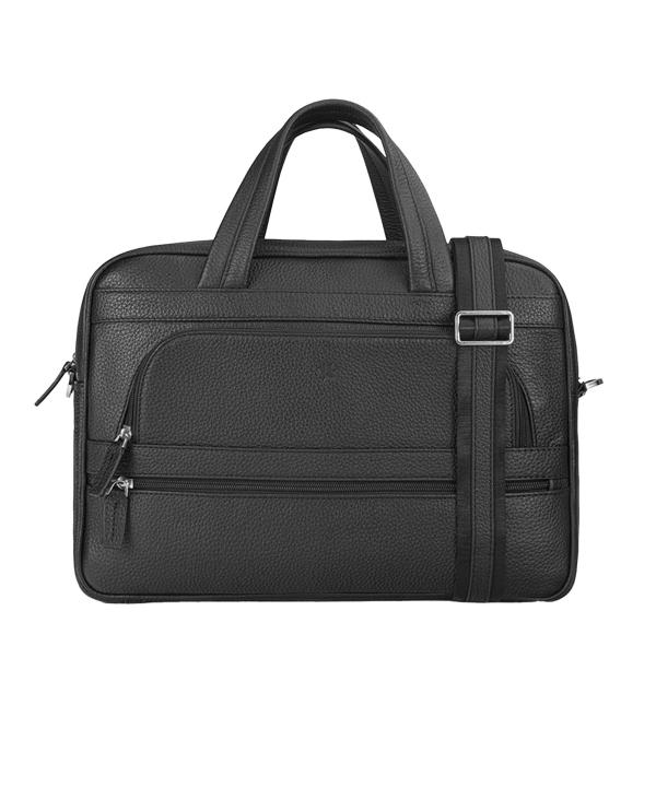 کیف اداری چرم طبیعی نوین چرم Novin Leather مدل آلنزو
