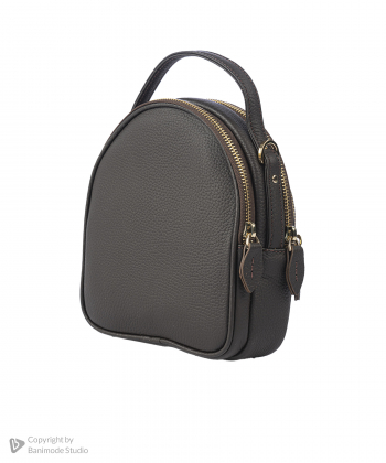 کیف دوشی چرم طبیعی نوین چرم Novin Leather مدل ایلونا