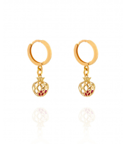 گوشواره انار میوگلد Mio Gold کد E713