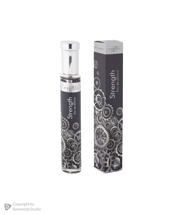 عطر جیبی مردانه اگزودوس Exodus مدل Strenght حجم 30 میلی‌لیتر
