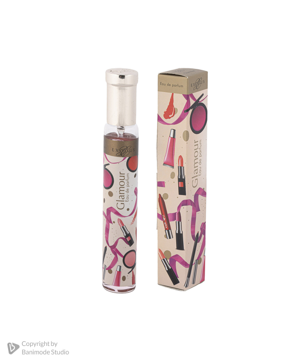 عطر جیبی زنانه اگزودوس Exodus مدل Glamour حجم 30 میلی‌لیتر