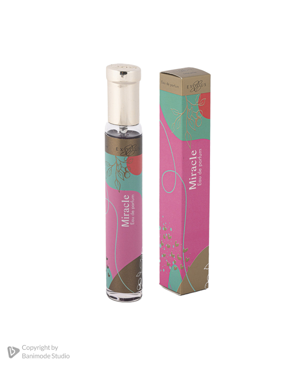عطر جیبی زنانه اگزودوس Exodus مدل Miracler حجم 30 میلی‌لیتر