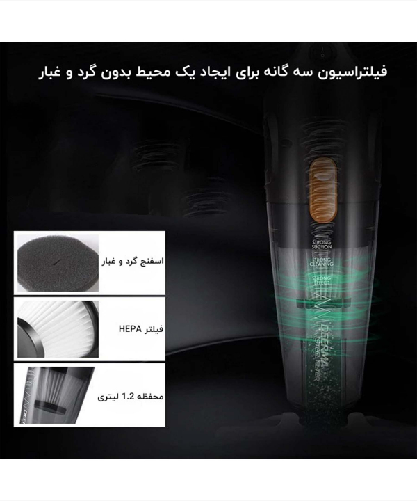 جارو برقی درما Deerma مدل DX115C