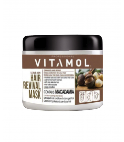 ماسک موی داخل حموم ویتامول Vitamol مدل ماکادمیا حجم 500 میلی لیتر