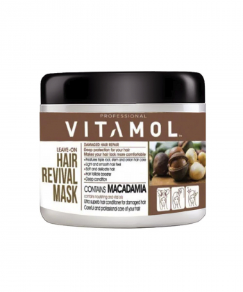 ماسک موی داخل حموم ویتامول Vitamol مدل ماکادمیا حجم 500 میلی لیتر
