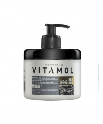 ماسک موی خارج حمام ویتامول Vitamol مدل خاویار حجم 500 میلی لیتر