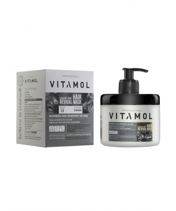 ماسک موی خارج حمام ویتامول Vitamol مدل خاویار حجم 500 میلی لیتر
