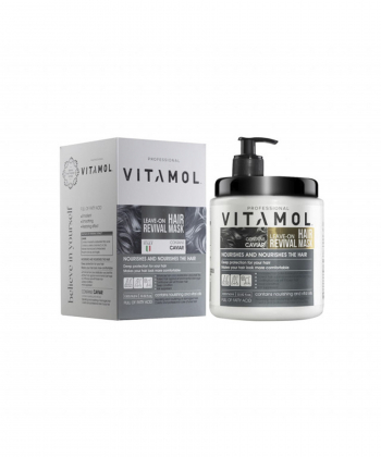 ماسک موی خارج حمام ویتامول Vitamol مدل خاویار حجم 1000 میلی لیتر