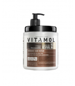 ماسک موی خارج حمام ویتامول Vitamol مدل ماکادمیا حجم 1000 میلی لیتر