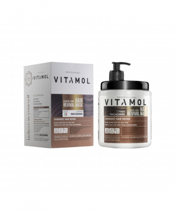 ماسک موی خارج حمام ویتامول Vitamol مدل ماکادمیا حجم 1000 میلی لیتر