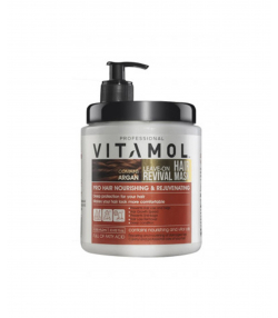ماسک موی خارج حمام ویتامول Vitamol مدل آرگان حجم 1000 میلی لیتر