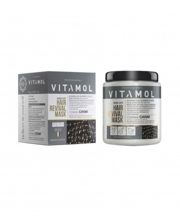 ماسک موی داخل حمام ویتامول Vitamol مدل خاویار حجم 1000 میلی لیتر