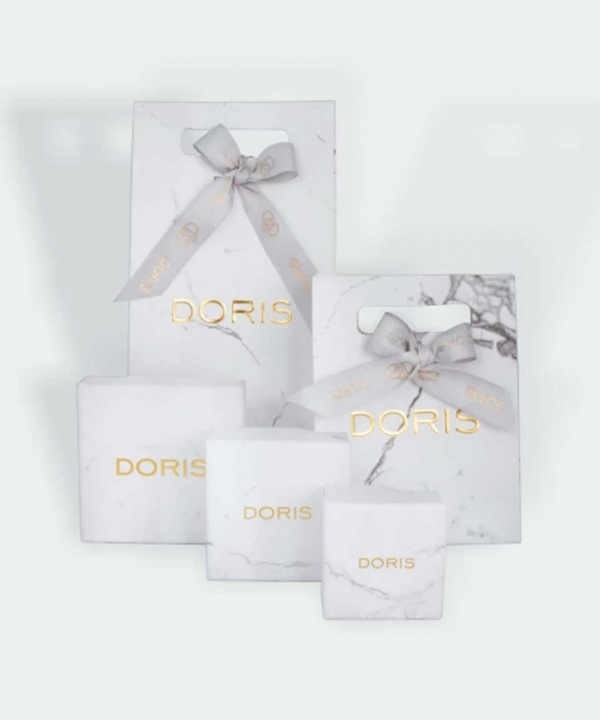 انگشتر تالسا با نگین سبز 2 میل درریس Doris کد P5605
