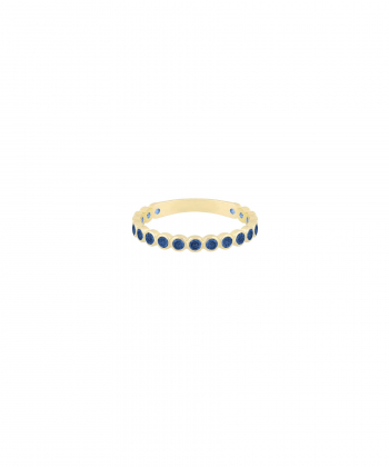 انگشتر تالسا با نگین سرمه ای درریس Doris کد P5541