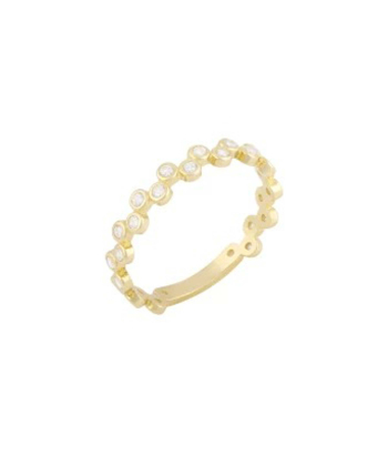 انگشتر شکوفان با نگین سفید درریس Doris کد P5552