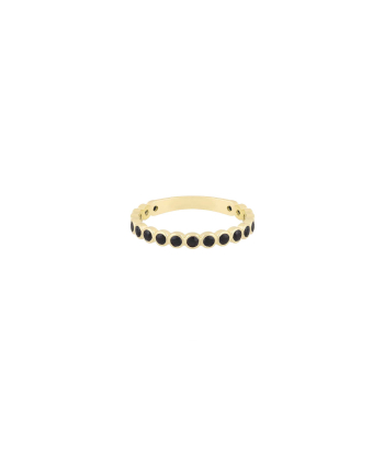 انگشتر تالسا با نگین مشکی درریس Doris کد P5544