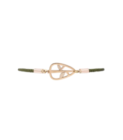 دستبند طلا کاج دفینه Dafineh کد LBR1142