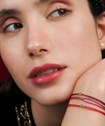 دستبند نخی قرمز قلب آلینا درریس Doris کد P5522