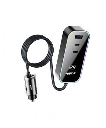 شارژر فندکی 120 وات هیسکا مدل HCC-328