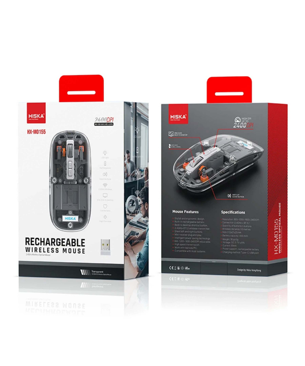 ماوس بی سیم هیسکا مدل HX-MO155