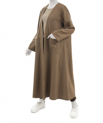 مانتو زنانه ساده پوش Sadepoosh کد 1242
