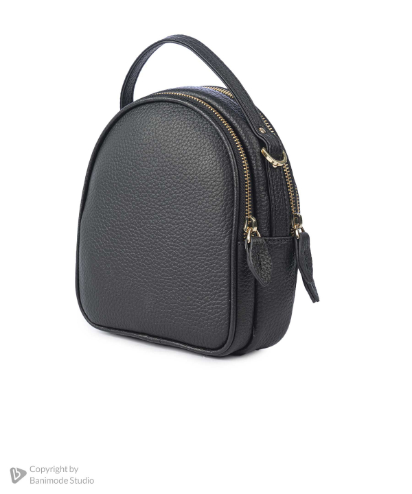 کیف دوشی چرم طبیعی نوین چرم Novin Leather مدل ایلونا