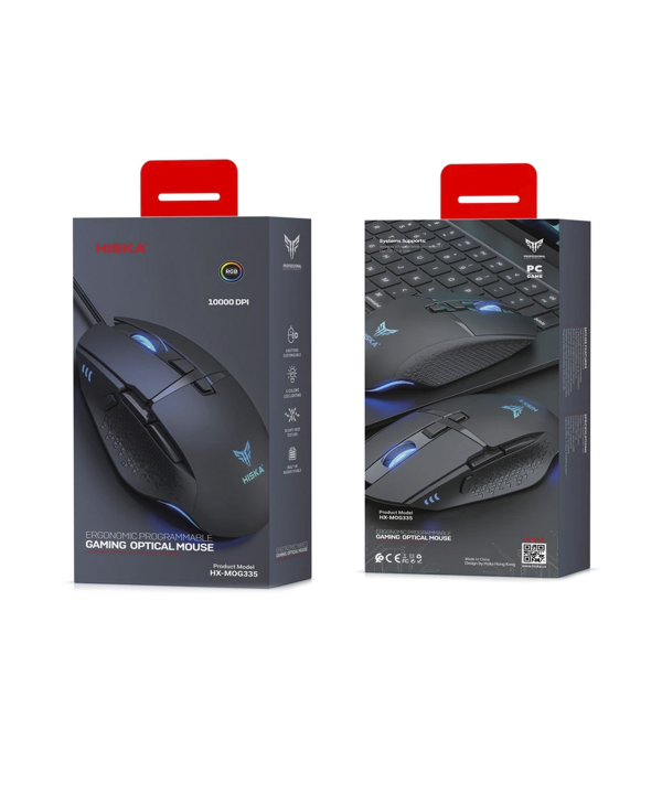 ماوس مخصوص بازی هیسکا مدل HX-MOG335