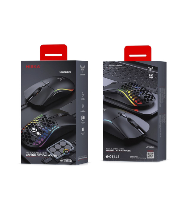 ماوس مخصوص بازی هیسکا مدل HX-MOG340