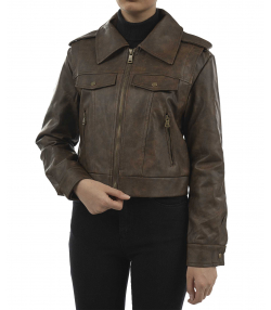 کت چرم زنانه جوتی جینز JootiJeans کد 44721122