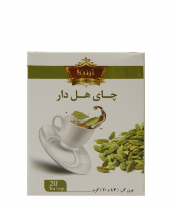 چای سیاه کیسه ای آرنیکا Arnika با طعم هل بسته 20 عددی