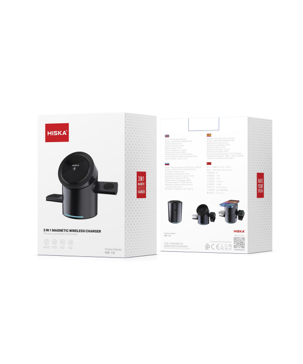 شارژر بی سیم هیسکا مدل HR-16