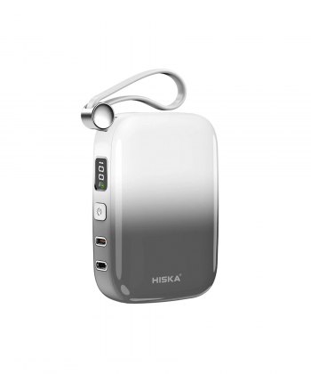 پاوربانک هیسکا مدل HP-125PD ظرفیت 10000 میلی آمپر ساعت