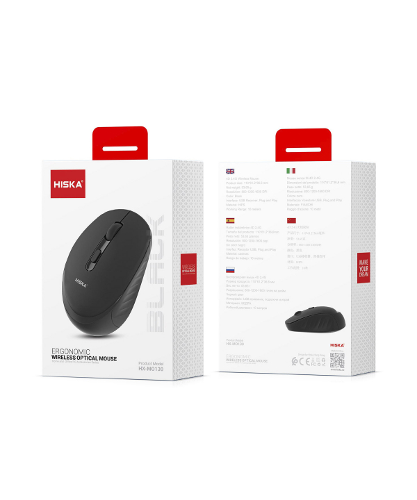 ماوس بی سیم هیسکا مدل HX-MO130