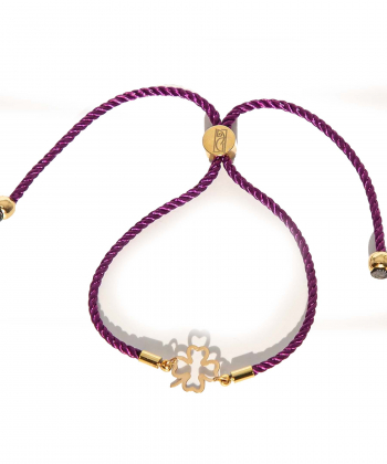 دستبند شبدر چهار برگ دفینه Dafineh کد LBR1056