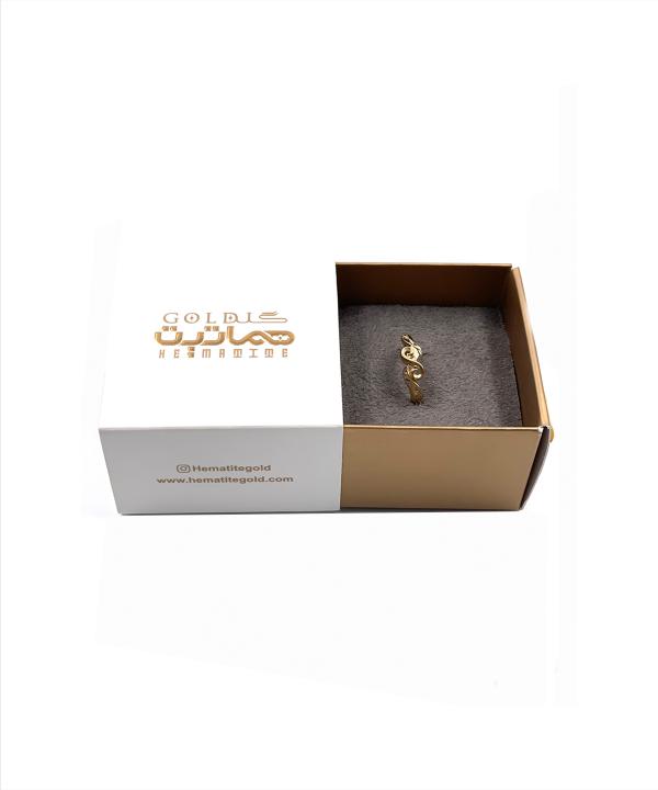 انگشتر آس آرمیتا هماتیت گلد Hematite Gold کد 135852