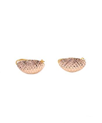 گوشواره کلیپسی سامینا هماتیت گلد Hematite Gold کد 135845