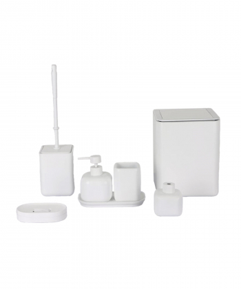 ست سرویس بهداشتی 7 پارچه دلفین Dolphin مدل FN-740-W