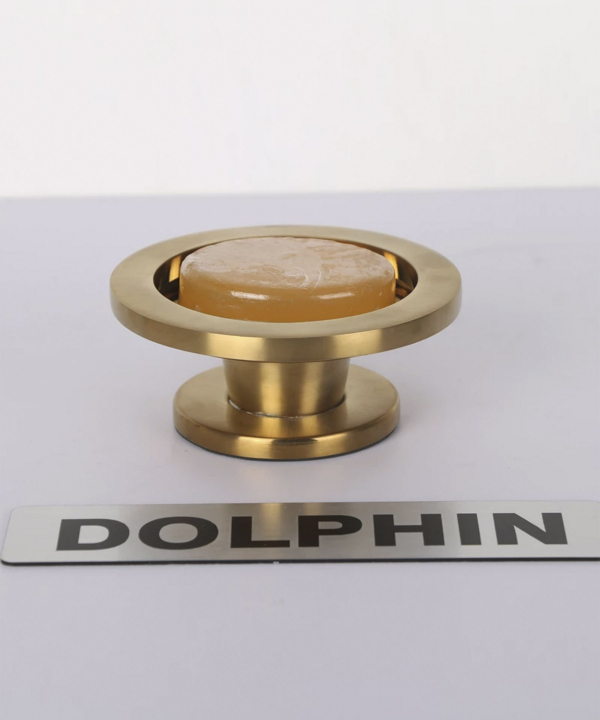 ست سرویس بهداشتی 5 پارچه دلفین Dolphin مدل Brass-5-G