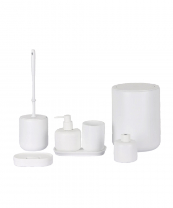 ست سرویس بهداشتی 7 پارچه دلفین Dolphin مدل FN-725-W