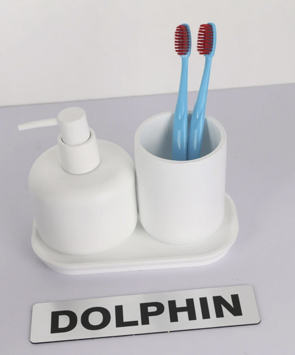 ست سرویس بهداشتی 7 پارچه دلفین Dolphin مدل FN-725-W