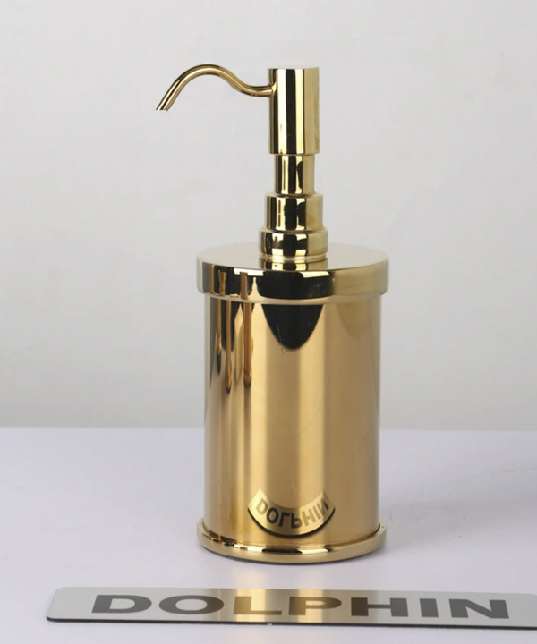 ست سرویس بهداشتی 5 پارچه دلفین Dolphin مدل Brass-5-NW-G