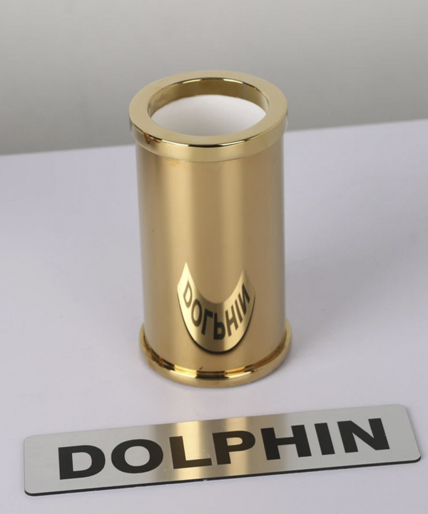 ست سرویس بهداشتی 5 پارچه دلفین Dolphin مدل Brass-5-NW-G